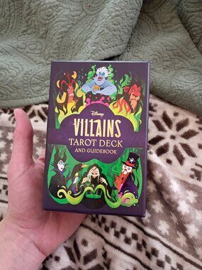 Disney Villains Tarot Deck and Guidebook Like New